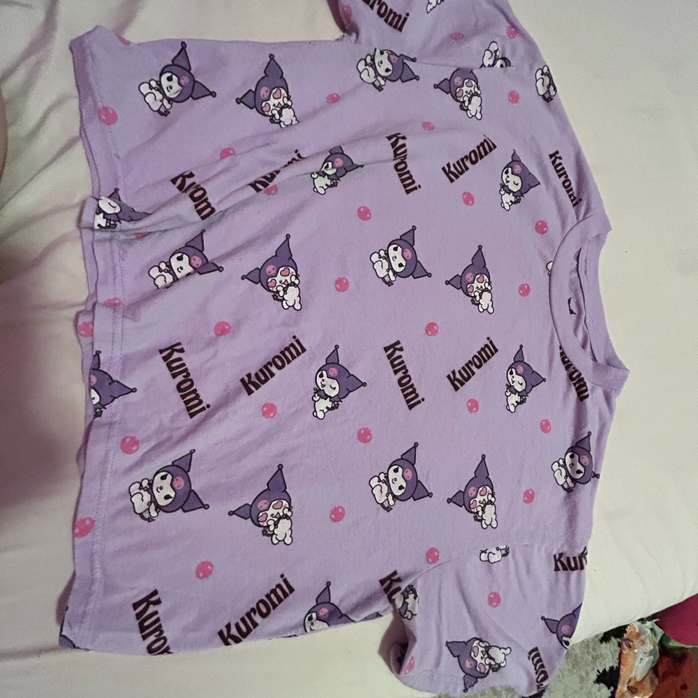 Sanrio Kuromi Kids Pajama Top in Lavender